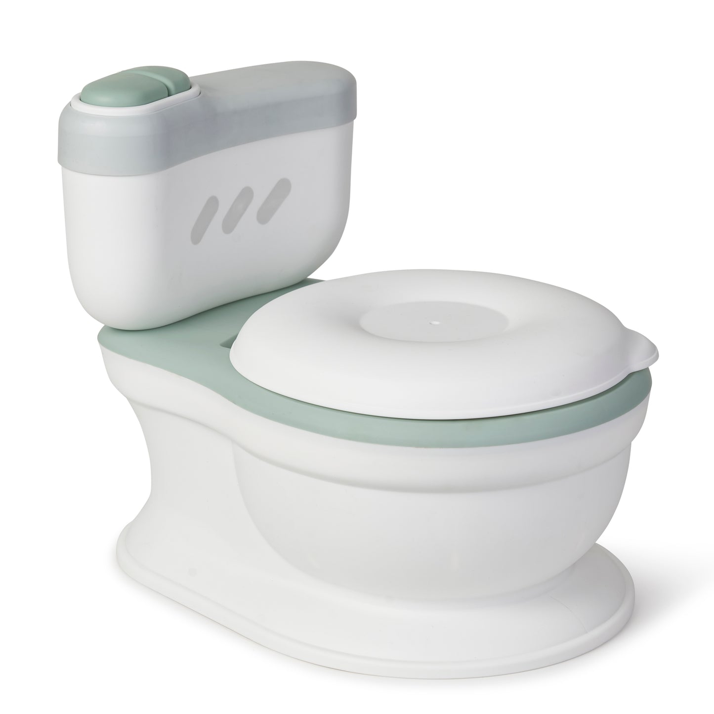 Aqua green musical potty