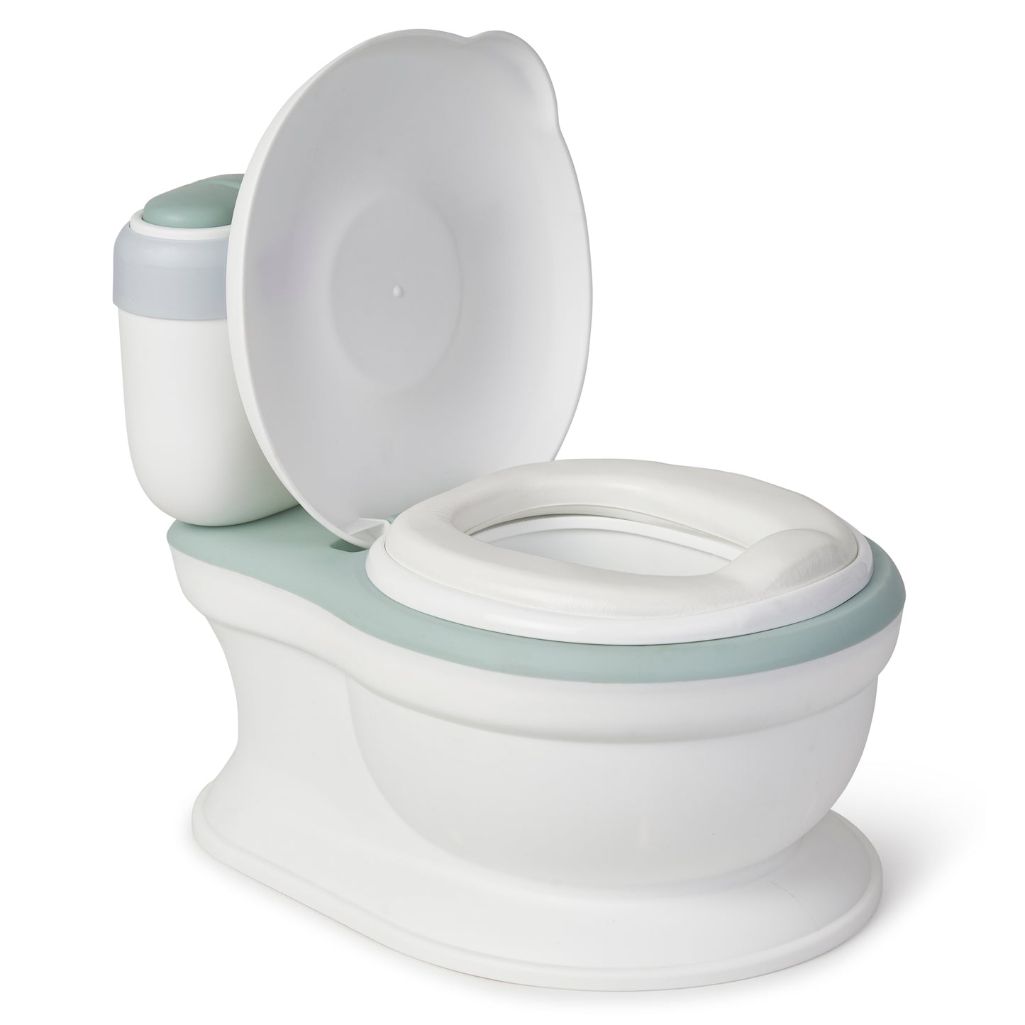 Aqua green musical potty