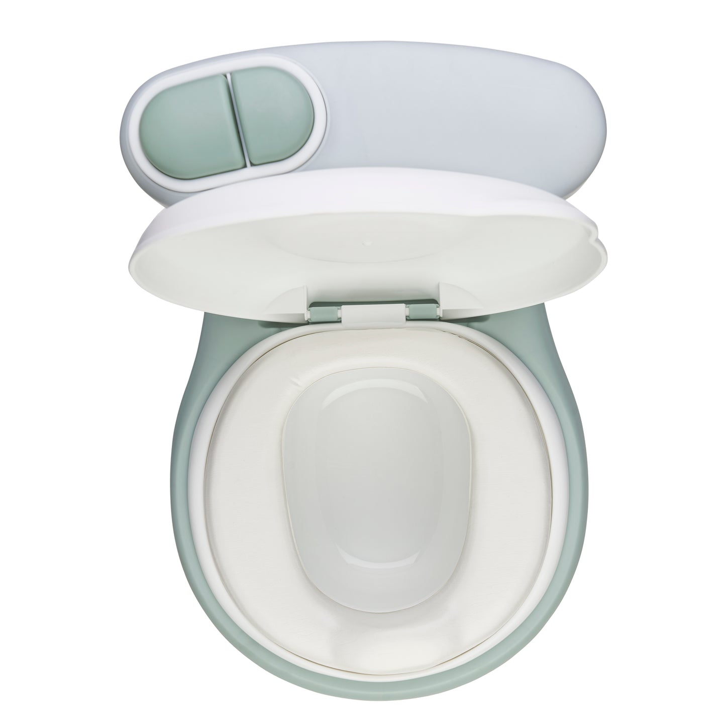 Aqua green musical potty